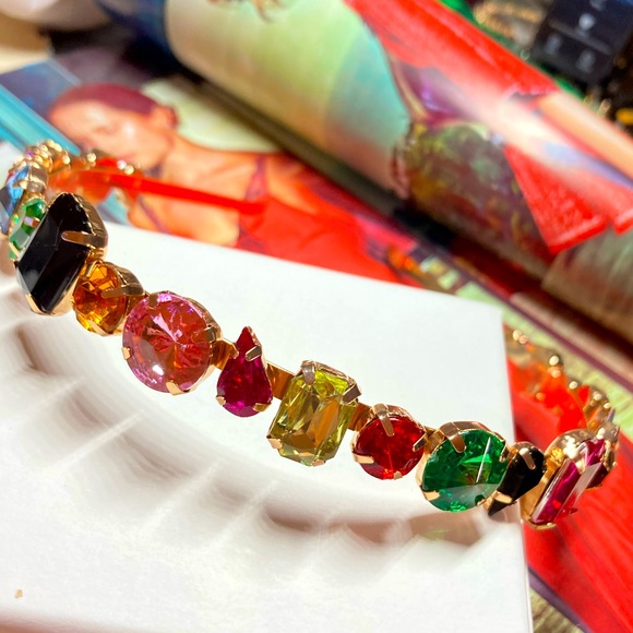 Rhinestone Luxury Crystals Headband - Picture 2 of 4